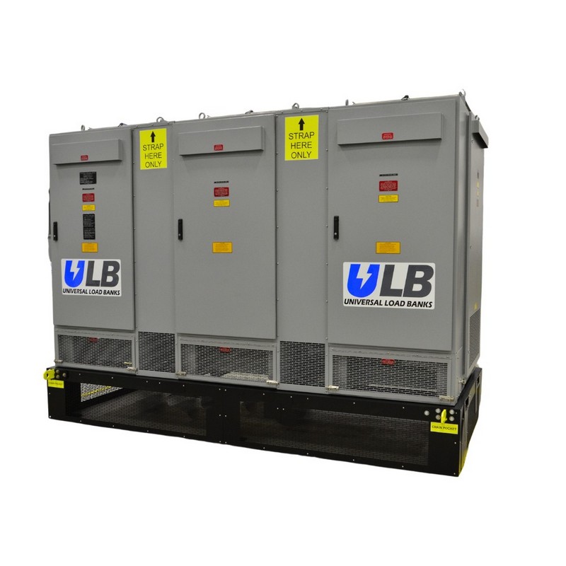 The R3000 DC stationary load bank is the new standard for power system testing. Providing a full 3000 kW at either 500 or 1000 VDC.